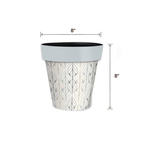 Everyday Planter 8.5" x 8.5" x 8.5" Flowing Leaves Small Planter (Flow Leaves / Small)