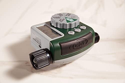 Single Outlet Programmable Hose Faucet Timer. E (1-Valve)