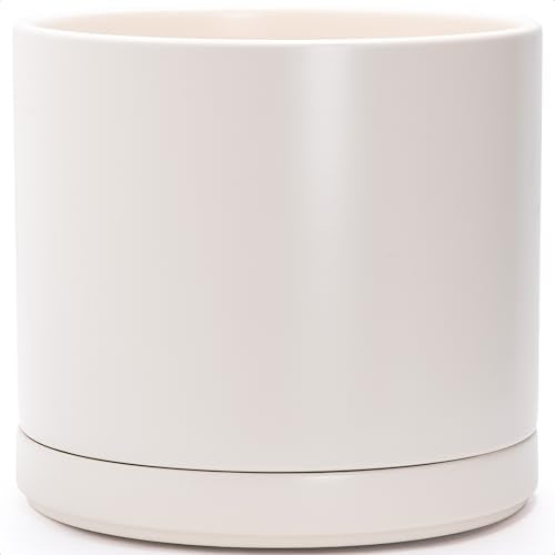 16 Inch Ceramic Planter Pot (XXX-Large / Oatmeal)