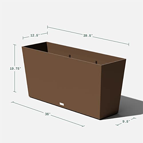 Pure Series Midori Planter (Espresso / 39 inch)