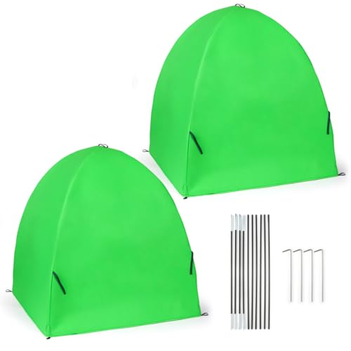 Plant Covers Freeze Protection for Winter (28*30in 2P / Green-felt)