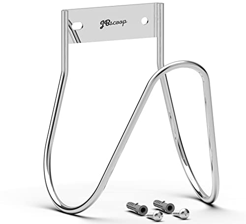 Garden Hose Holder Stainless Steel Small Wall Mount Garden Hose Hook (100 Feet)