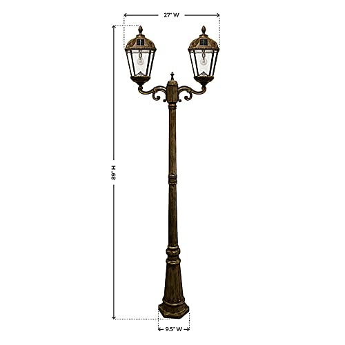 Outdoor Solar Lamp Post Light Kit