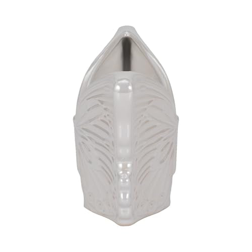 Decorative Ceramic Flower Pots for Home Decor (Ivory / 5.5")