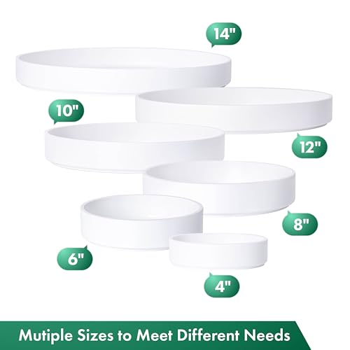 10 Inch Plastic Plant Saucer Water Drip Tray (10")