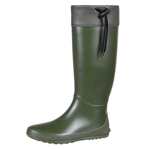 Women's Packable Tall Rain Boots Ultra Lightweight Garden Boots (2 Count (pair))