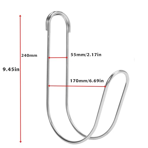 Garden Hose Holder Water Hose Hanger Wall Mounted (Chrome / 5.5'' x 2)