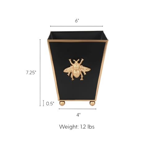 Square Planters (Black Gold Bee / Square)