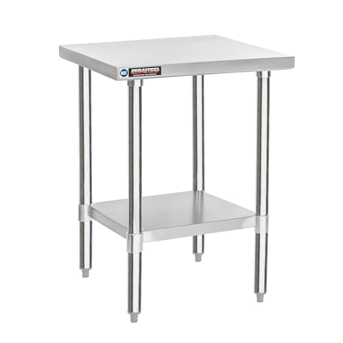 24x24 Stainless Steel Work Table (24" x 24" / Standard Table)