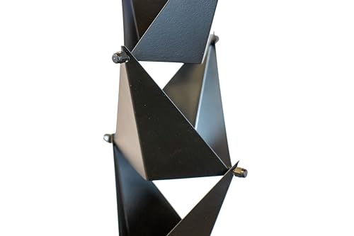 Origami Rain Chain (19 Feet / Black)