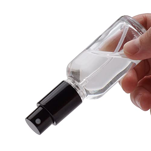 Clear Glass Spray Bottles 1oz (24 Count)