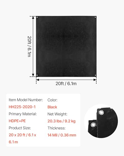 20 x 20 ft Pond Liner (20 x 20 ft)