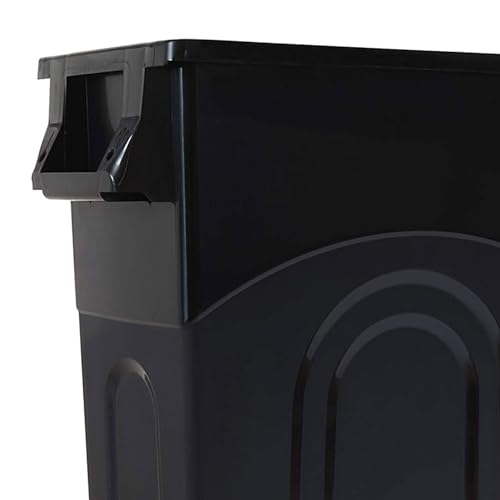 Highboy Waste Container (4-Pack / Black)