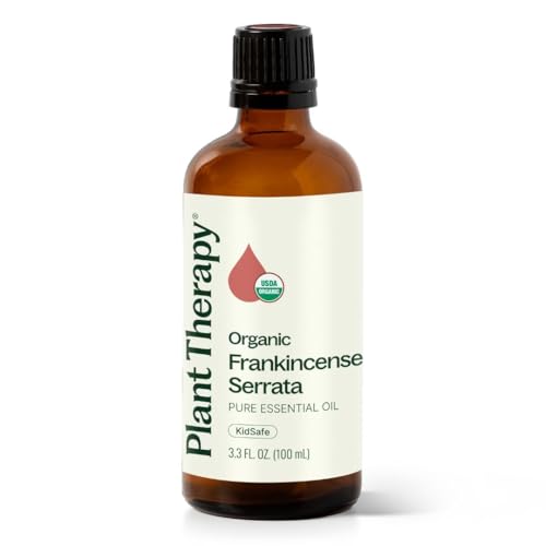 Organic Frankincense Serrata Essential Oil 100 mL (3.3 Fl Oz (Pack of 1))