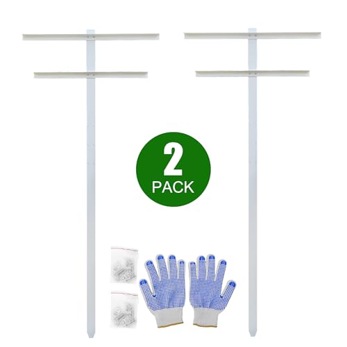 MRGARDEN 5 Feet Grape Vine Trellis 2packs for Raspberry (5 Feet-2trellis)