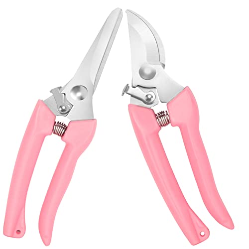 Premium garden shears (2 Pack- Pink)