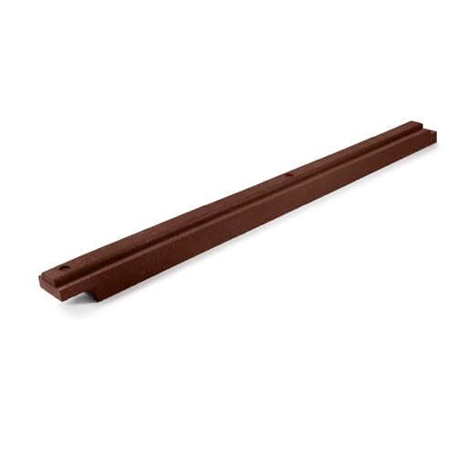 Rubber Playground Border Edging Kit (Neutral Brown / 3 Pack)