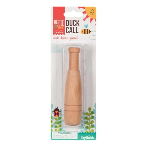 Beetle & Bee FSC Wooden Duck Call Kids Outdoor Nature Adventure Toy Age 3+