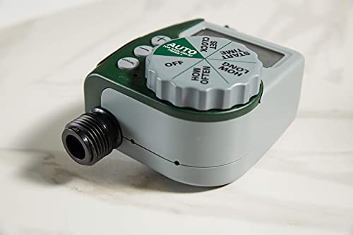 Single Outlet Programmable Hose Faucet Timer. E (1-Valve)