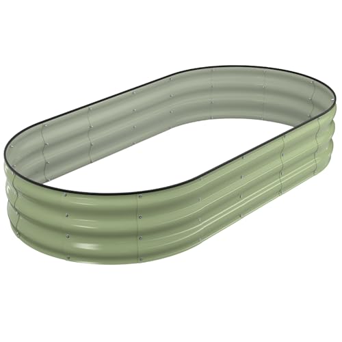 Raised Garden Bed Kit (Avocado Green / 6×3×1 ft)