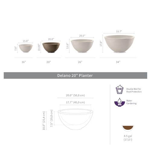 Delano Bowl Planter