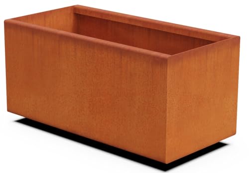 Large Rectangular Planters for Outdoor Plants (2 Sq Ft)