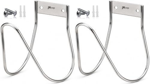 Garden Hose Holder Stainless Steel Small Wall Mount Garden Hose Hook (100 Feet)