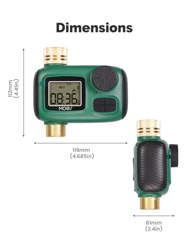 Sprinkler Timer for Garden Hose (1 Outlet)