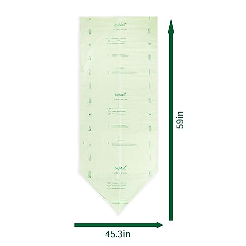 64 Gallon Compostable Food Scrap Bags (10 Count (Pack of 1) / 64 Gallon)