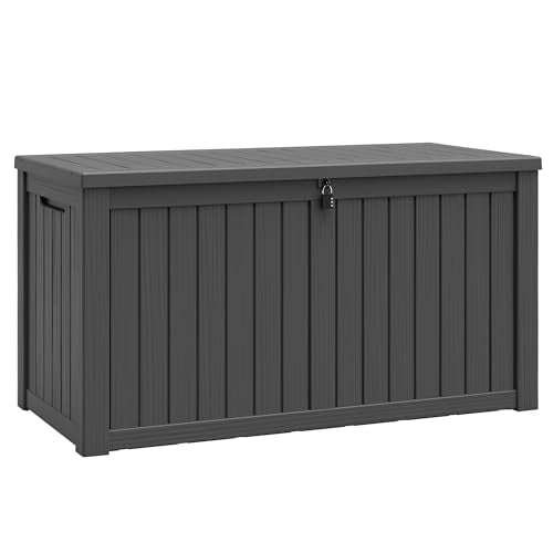 151 Gal Deck Box (151 Gallon / Striped Black)