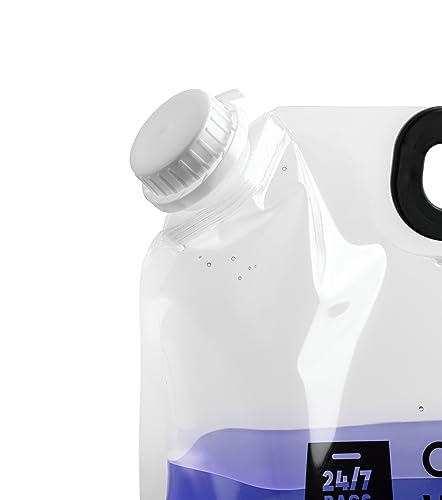 4 Pack Collapsible Water Container Bag 2.6 Gallon (2.6 GAL/ 10 L Water Bag)
