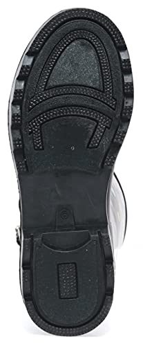 Women's Tall Waterproof Rain Boot (8 / Dot City Black)