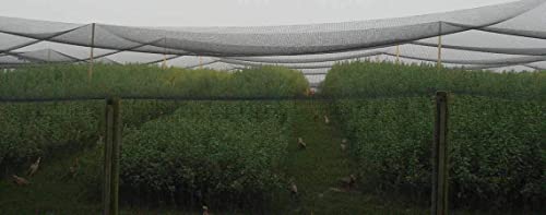 Poultry Netting 1" or 2" Mesh Heavy Knotted Nets Aviary Gamefowl Quail Chicken Bird Block Net Long Lasting Break