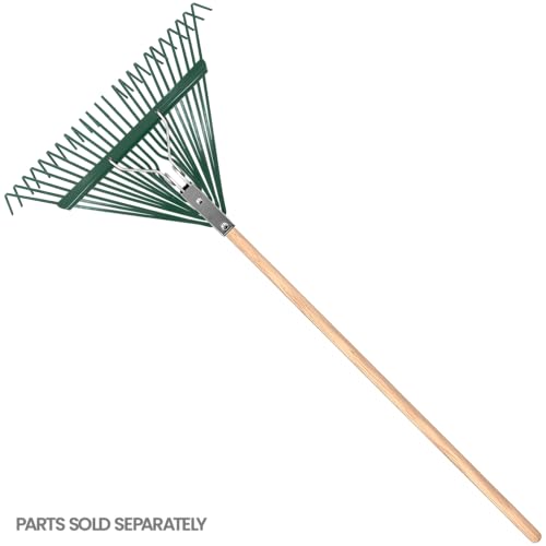 Leaf Rake with Deluxe Spring