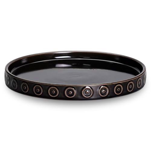 Plant Water Catcher Tray 5.6 Inch (5.6" / Black)