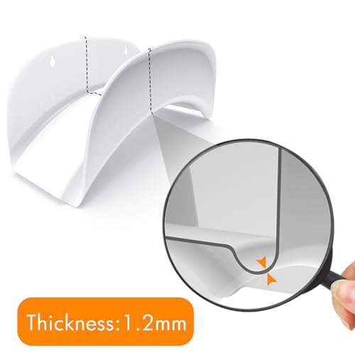2 Pack Steel Wall (White - 2 Pack)