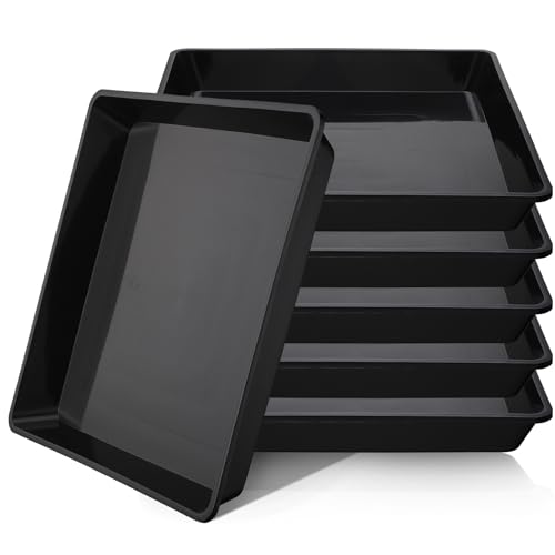 16 Inch Square Tray (16" / Black)