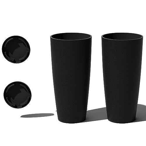 Mason Series Vega Planter & Drip Tray (2 Count)