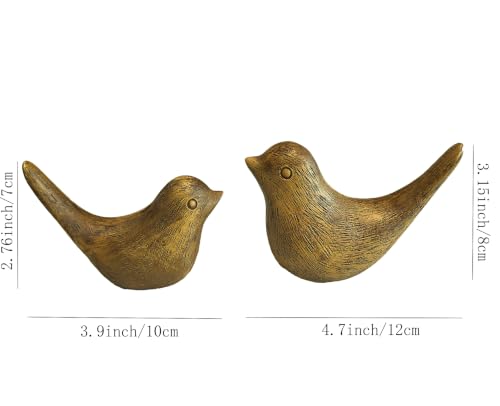 Birds Figurine (Burlywood-b)