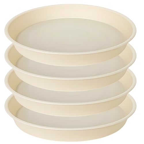 4 Pack of 18 19 inch Plant Saucer Drip Tray