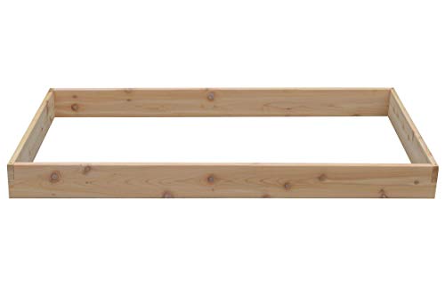 Red Cedar Wood Raised Vegetable Garden Bed