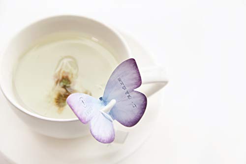 Gourmet Butterfly Tea Bags Gift Set Sampler (6 Count)