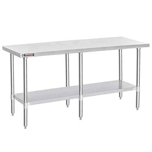24x84 Stainless Steel Work Table (24" x 84" / Standard Table)