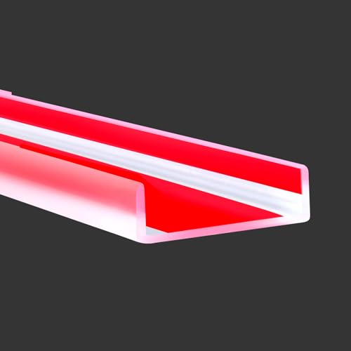 Clear Rubber Edge Trim (Fit 2" - L20' / Clear)