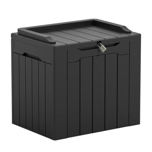 31 Gallon Outdoor Storage Box (31 Gallon / Black)