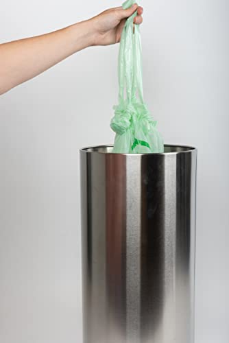 13 Gallon Compostable Drawstring Trash Bags by BioBag (13 Gallon With Drawstring)