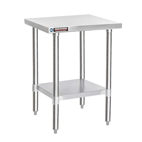 30x18 Stainless Steel Work Table (30" x 18" / Standard Table)