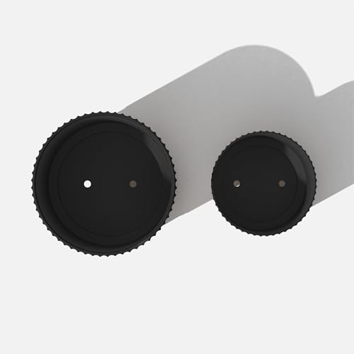 Demi Series Raised Duo Planters (Black/Brown / Bundle - 2 Pack)