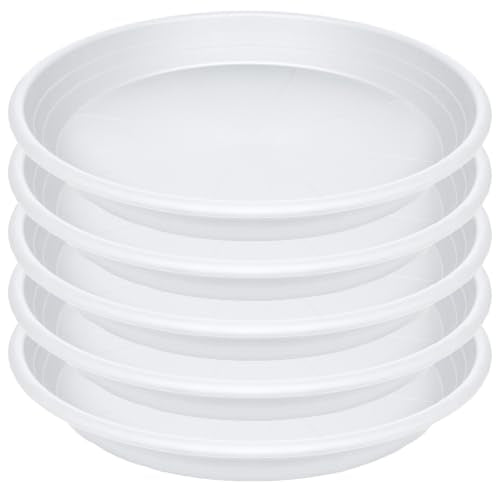 5 Pack of 14 inch Plant Saucer (14" (5 pack) / White)