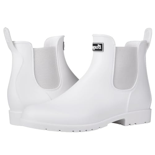 Women's Ankle Rain Boots Waterproof Chelsea Boots